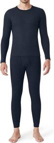img 4 attached to 🔥 LAPASA Premium Waffle Knit Thermal Underwear Set for Men - Long Sleeve Shirt & Pants, Top & Bottom Long Johns (Thermoflux M60)