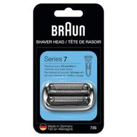 🪒 braun series 7 new generation electric shaver replacement head 73s - ultimate shaving performance and durability! logo