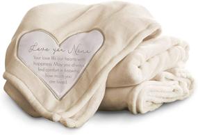 img 4 attached to Pavilion Gift Company Comfort Love You Nana Plush Throw Blanket - 19509