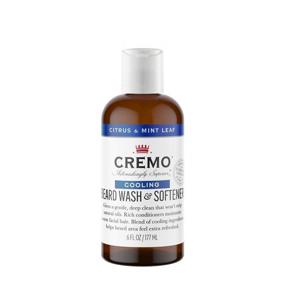 img 4 attached to 🌿 Cremo Citrus Mint Leaf 2n1 Cooling Beard and Face Wash - Ultimate Cleansing for Coarse Facial Hair, 6 Oz