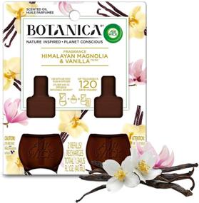 img 4 attached to 🌺 Air Wick Botanica Plug in Scented Oil Refill, 2 Refills, Himalayan Magnolia and Vanilla, Air Freshener with Essential Oils