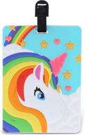 taggage unicorn luggage tag identification logo