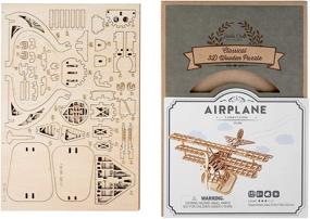 img 3 attached to Hands Craft Modern Puzzles Airplane