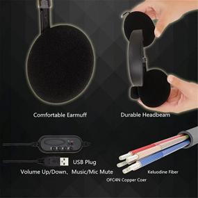 img 1 attached to Microphone Adjustable Canceling Earphone Headphone