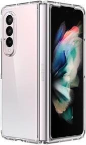 img 4 attached to 📱 Spigen Ultra Hybrid Crystal Clear Case for Galaxy Z Fold 3 5G (2021)