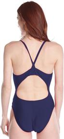 img 1 attached to LIFEGUARD Officially Licensed Women's One Piece Lycra Swimsuit: Elastic Comfort Straps for Ladies