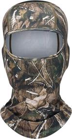 img 4 attached to 🔍 TAGVO Camouflage Tactical Balaclava - Elastic Universal Size for Hunting