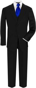img 2 attached to Black Boys' GN214 Formal Dresswear for Suits & Sport Coats - Boys' Clothing