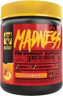 🍑 mutant madness pre-workout: elevating the fitness experience to a new extreme level - 225g peach mango logo