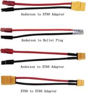 🔌 high-quality anderson to xt60/xt90 adapter & xt90 to xt60 adapter with bullet plug cable logo