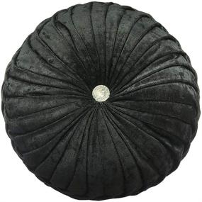 img 4 attached to Elero Cushion Pleated Pumpkin Round Decorations