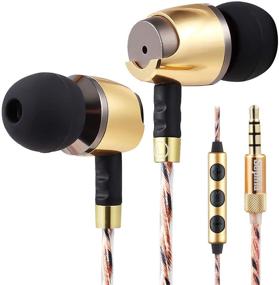 img 4 attached to 🎧 Sephia SP4080VC In-Ear Headphones with Microphone, Volume Control, and Tangle-Free Cord - Wired Earbuds