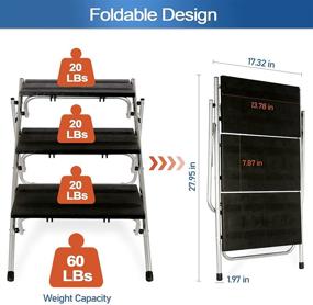 img 1 attached to Edudif Convertible Foldable Plastic Climbing