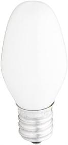 img 1 attached to GE 043168900744 20573: White C7 Night Light Bulbs - Pack of 2 (12 Bulbs, 6 Count)