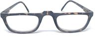 rectangle reading glasses readers tortoise logo