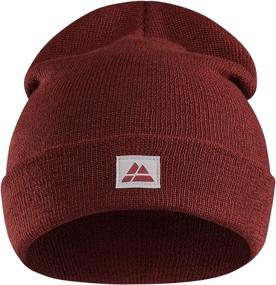 img 4 attached to 🧢 DANISH ENDURANCE Sustainable Classic Beanie for Men & Women - Soft, Stretchable, Unisex Cuffed Plain Knit Eco-Friendly Hat