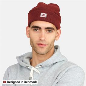 img 3 attached to 🧢 DANISH ENDURANCE Sustainable Classic Beanie for Men & Women - Soft, Stretchable, Unisex Cuffed Plain Knit Eco-Friendly Hat