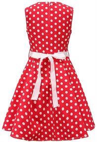 img 3 attached to 👗 J·E Sterguard Girls Flower Dresses: Stylish Twirl Party Casual Dresses for Kids 6-12 Years