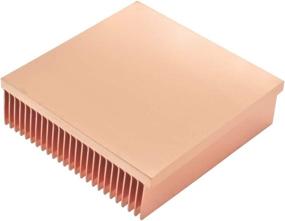img 1 attached to 💨 Enhanced Copper Skiving Heatsink for Superior Electronic Cooling
