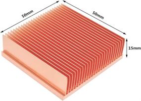 img 3 attached to 💨 Enhanced Copper Skiving Heatsink for Superior Electronic Cooling
