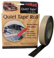 🔇 hushmat hsm30300 1" x 20' quiet tape shop roll, regular: noise-free solution for all your diy needs logo