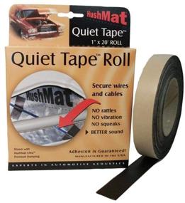 img 1 attached to 🔇 HushMat HSM30300 1" x 20' Quiet Tape Shop Roll, Regular: Noise-free Solution for All Your DIY Needs