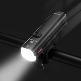 img 4 attached to 🚲 ROCKBROS Bike Light 1000 Lumens: Waterproof USB Rechargeable Headlight for Night Riding