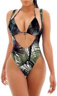 viottiset womens cut out strappy swimsuit women's clothing in swimsuits & cover ups logo