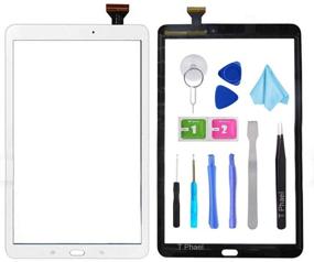 img 4 attached to OEM White Touch Screen Digitizer Replacement for Samsung Galaxy Tab A 10.1 - Glass Parts Compatible with T580 T585 SM-T580 SM-T585 2016 (LCD Not Included) + Tools Kit & Pre-Installed Adhesive