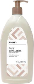 img 2 attached to Amazon Solimo Daily Baby Lotion 👶 with Colloidal Oatmeal: Pediatrician Tested, 18 fl oz