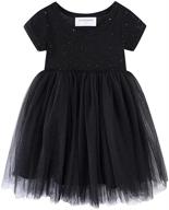 👗 glittery dresses for little girls from mud kingdom sparkle girls' clothing logo