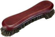 🎱 premium cuestix international stained wood deluxe horse hair pool table brush - ultimate cleaning tool for your pool table logo