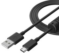 📷 scovee usb cable: charger and data transfer cord for nikon d3400, d3500, d5600, and canon powershot sx720 hs - ultimate camera accessory logo