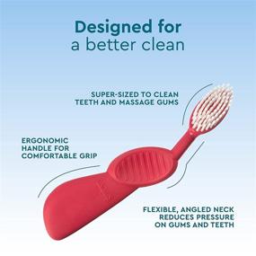 img 2 attached to RADIUS Scuba Toothbrush Black Right