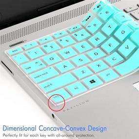 img 3 attached to Silicone Keyboard Laptop Pavilion Protective