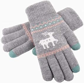 img 3 attached to Winter Touch Screen Gloves Breathable Men's Accessories