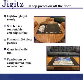 img 1 attached to 🧩 Jigitz Jigsaw Puzzle for Adults, 30x21 inches
