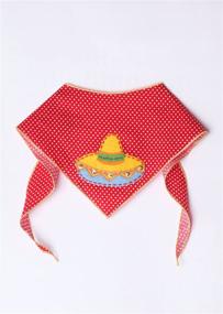 img 2 attached to Cinco de Mayo Dog Bandanas for Medium to Large Dogs – Premium Quality 100% Cotton