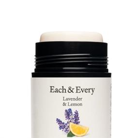 img 1 attached to 🌿 Aluminum-Free Deodorant for Sensitive Skin | Essential Oils, Plant-Based Packaging | Lavender & Lemon | 2.5 Oz