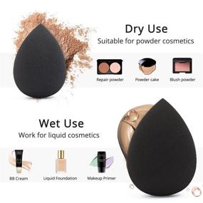 img 1 attached to Foonbe Makeup Sponge Blender Application