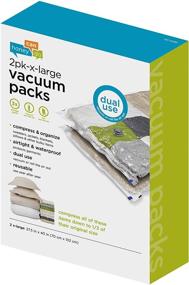 img 1 attached to 📦 Honey-Can-Do X-Large Vacuum Pack - 2 Pack: Efficient Space-Saving Solution for Storage