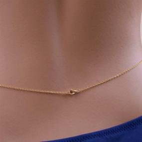 img 1 attached to Жемчужное ожерелье для бикини Chain Jovono