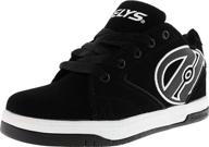 heelys propel skate little black shoes: men's fashion sneakers with style logo