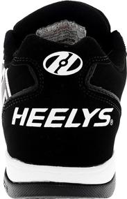 img 2 attached to Heelys Propel Skate Little Black Shoes: Men's Fashion Sneakers with Style