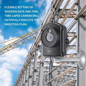 img 1 attached to 🌄 Vmotal Time Lapse Camera: Professional 1080P Photo & Video for Construction, Outdoor Security, Plant Growth & Tourism Record with 180-Day Battery Life.