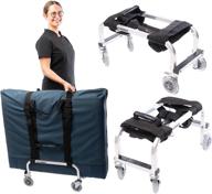 🛒 massage table trolley cart for professional therapists logo