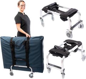 img 4 attached to 🛒 Massage Table Trolley Cart for Professional Therapists