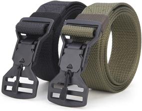 img 4 attached to ANDY GRADE Tactical Adjustable Magnetic Men's Accessories for Belts