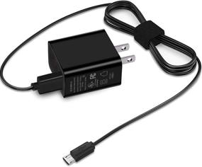 img 4 attached to ⚡ High-Speed Charging Solution: Toniwa 15W Micro-USB Fast Charger for Samsung Galaxy Tab E, S2/S - Compatible with Tab A 10.1"(2016)/8.0"/7.0"/9.7"; Tab 4/3, Tab A Kid Edition(2019); SM-T280/387/550/580/350 - Includes 6.6Ft Charging Cable Cord