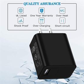 img 1 attached to ⚡ High-Speed Charging Solution: Toniwa 15W Micro-USB Fast Charger for Samsung Galaxy Tab E, S2/S - Compatible with Tab A 10.1"(2016)/8.0"/7.0"/9.7"; Tab 4/3, Tab A Kid Edition(2019); SM-T280/387/550/580/350 - Includes 6.6Ft Charging Cable Cord